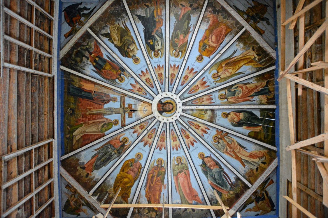 Церковь Михаила Архангела, Шелоховская (Архангело) (Каргопольский район, Архангельская область). интерьер и убранство, 