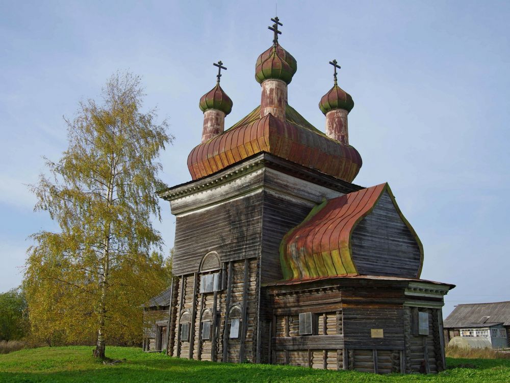 Церковь Михаила Архангела, Шелоховская (Архангело) (Каргопольский район, Архангельская область). фасады
