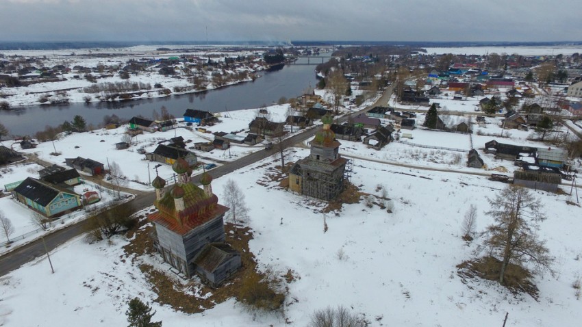Храмовый комплекс Архангельского прихода, Шелоховская (Архангело) (Каргопольский район, Архангельская область). дополнительная информация