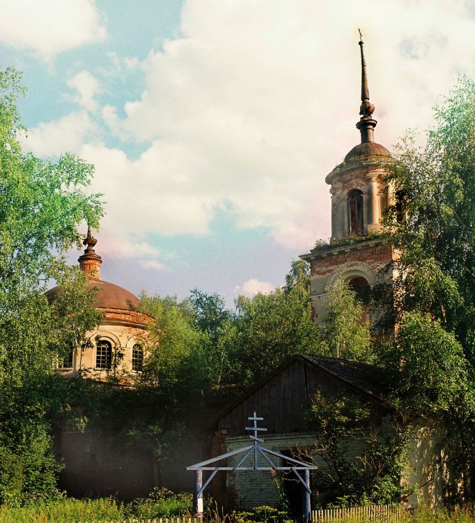 Церковь Спаса Преображения, Лосево (Кимрский район и г. Кимры, Тверская область). фасады