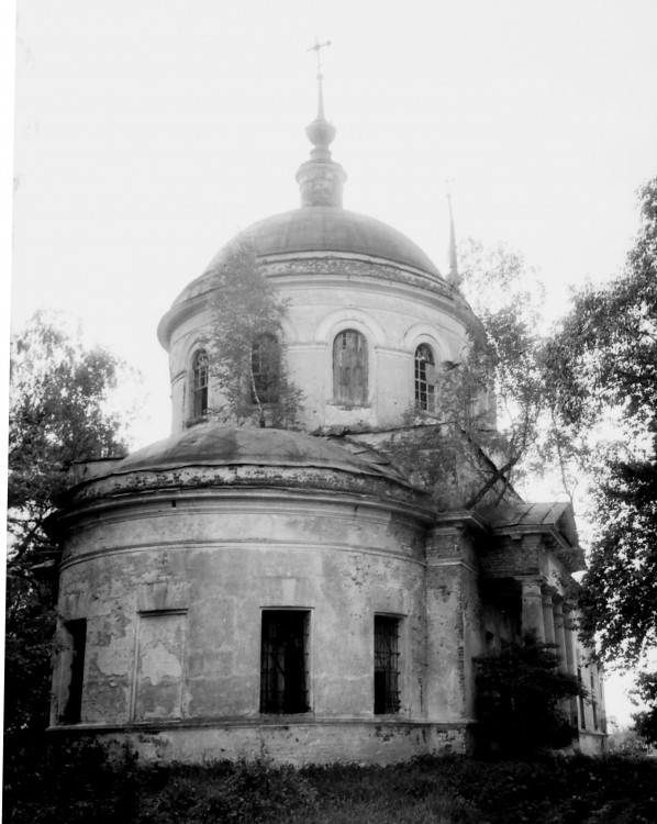 Лосево. Церковь Спаса Преображения. фасады