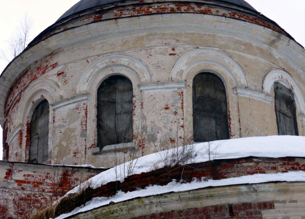 Церковь Спаса Преображения, Лосево (Кимрский район и г. Кимры, Тверская область). архитектурные детали