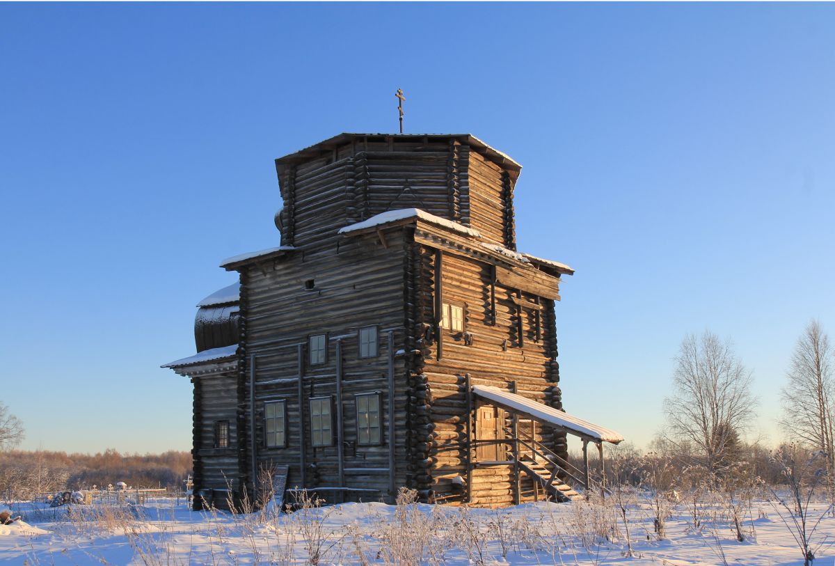 Церковь Николая Чудотворца, Петуховская (Волосовский погост) (Каргопольский район, Архангельская область). фасады