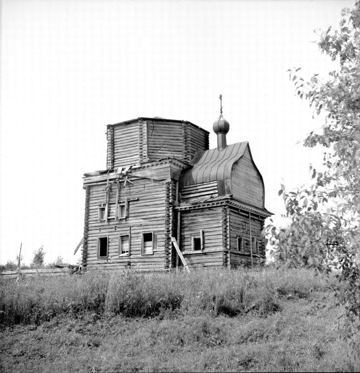 документальные фотографии. Церковь Николая Чудотворца, Петуховская (Волосовский погост) (Каргопольский район, Архангельская область)