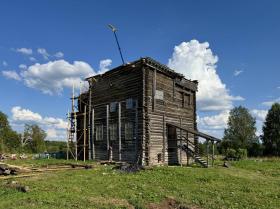 Петуховская (Волосовский погост). Церковь Николая Чудотворца