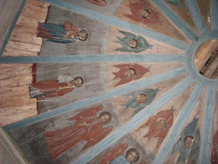 Церковь Рождества Пресвятой Богородицы, Бережная Дуброва (Плесецкий район, Архангельская область). интерьер и убранство