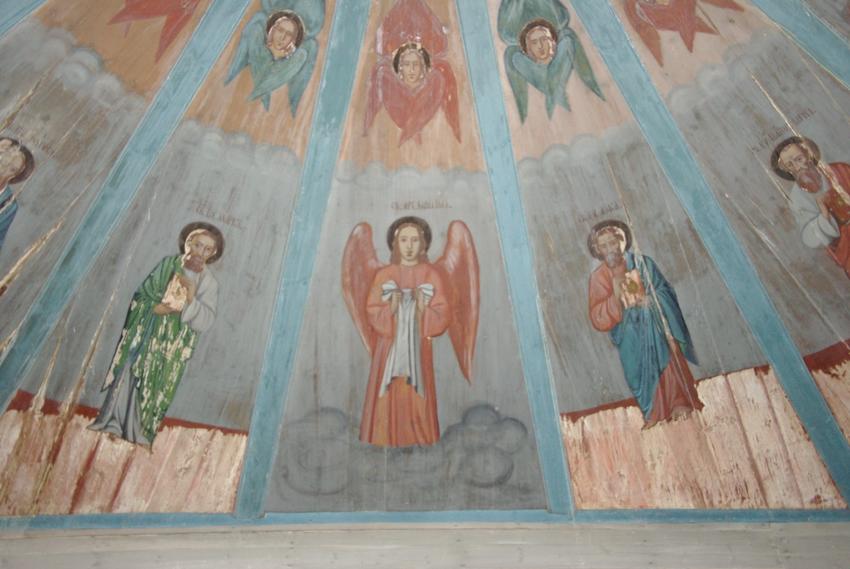 Церковь Рождества Пресвятой Богородицы, Бережная Дуброва (Плесецкий район, Архангельская область). интерьер и убранство