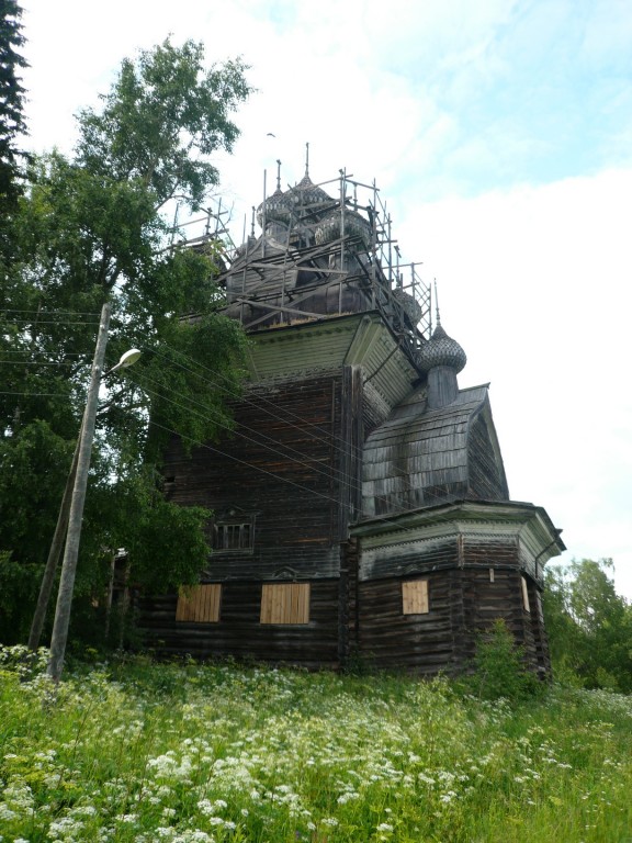 Церковь Рождества Пресвятой Богородицы, Бережная Дуброва (Плесецкий район, Архангельская область). документальные фотографии
