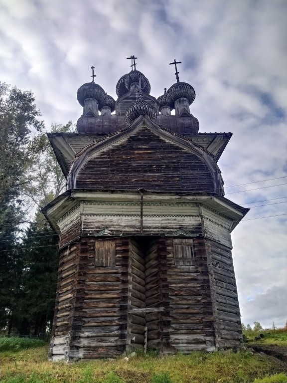 Бережная Дуброва. Церковь Рождества Пресвятой Богородицы. фасады