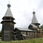 Ансамбль Почозерского погоста, вид с юго-запада<br>, Филипповская (Почозеро), Плесецкий район, Архангельская область