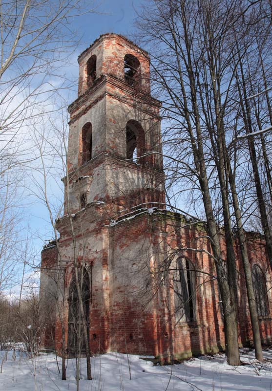 Церковь Николая Чудотворца, Фошня (Мосальский район, Калужская область). фасады