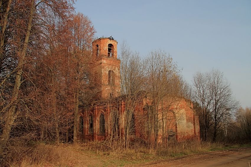 Церковь Николая Чудотворца, Фошня (Мосальский район, Калужская область). фасады