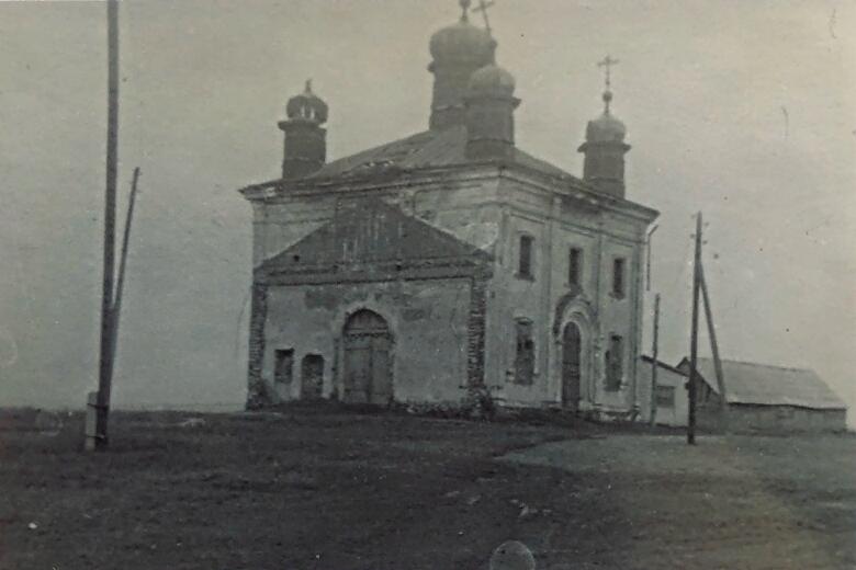Церковь Покрова Пресвятой Богородицы в Болобанове, Воронцово (Гагинский район, Нижегородская область). архивная фотография, Фото 1970-х гг. из собрания Гагинского краеведческого музея