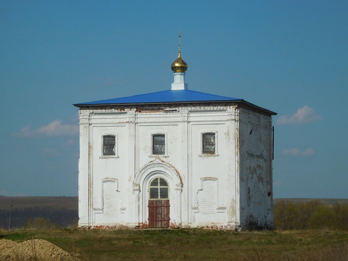 Воронцово. Церковь Покрова Пресвятой Богородицы в Болобанове. фасады, В 2022 г. проведены работы по консервации храма