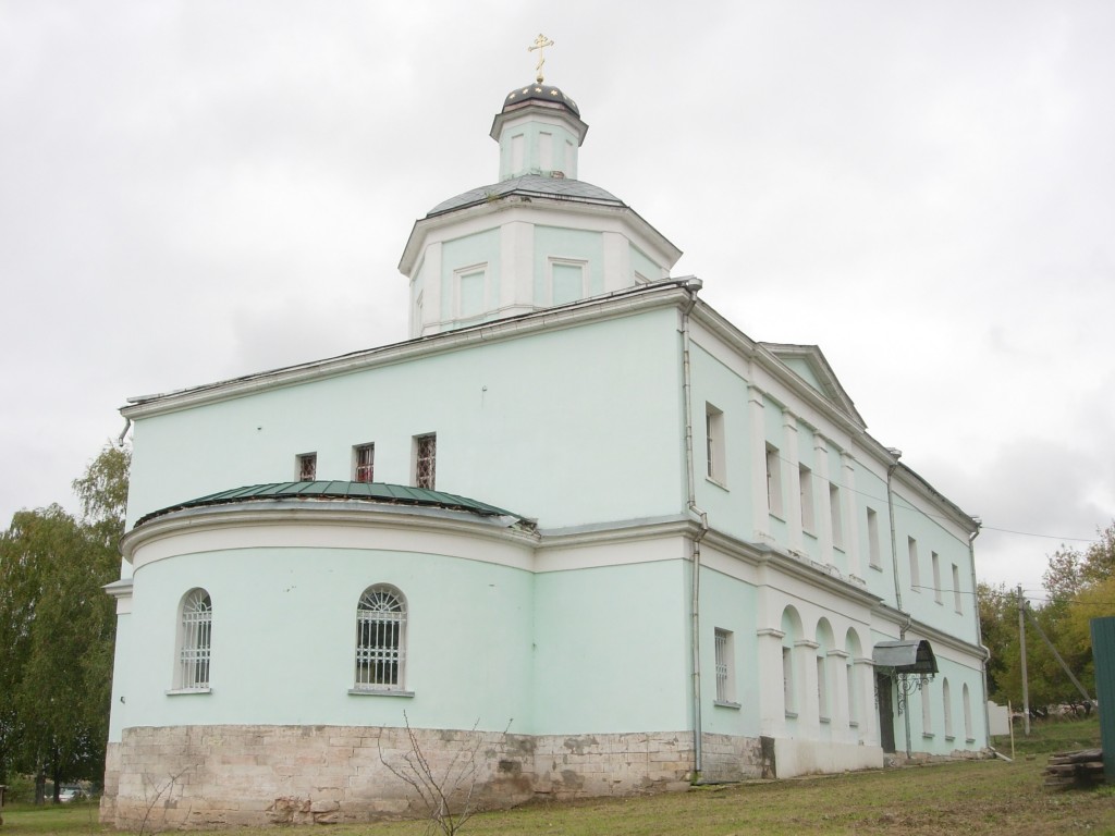 Горы. Церковь Сергия Радонежского. фасады