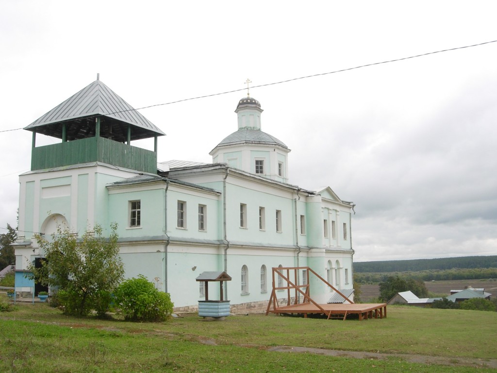 Горы. Церковь Сергия Радонежского. фасады