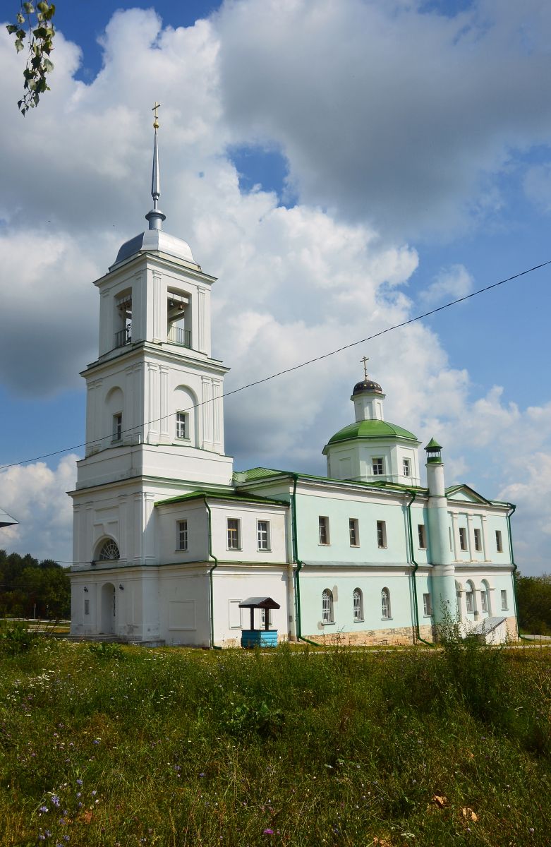 Церковь Сергия Радонежского, Горы (Озёрский городской округ, Московская область). фасады