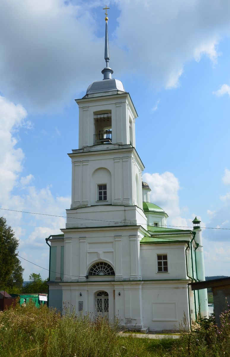 Церковь Сергия Радонежского, Горы (Озёрский городской округ, Московская область). фасады
