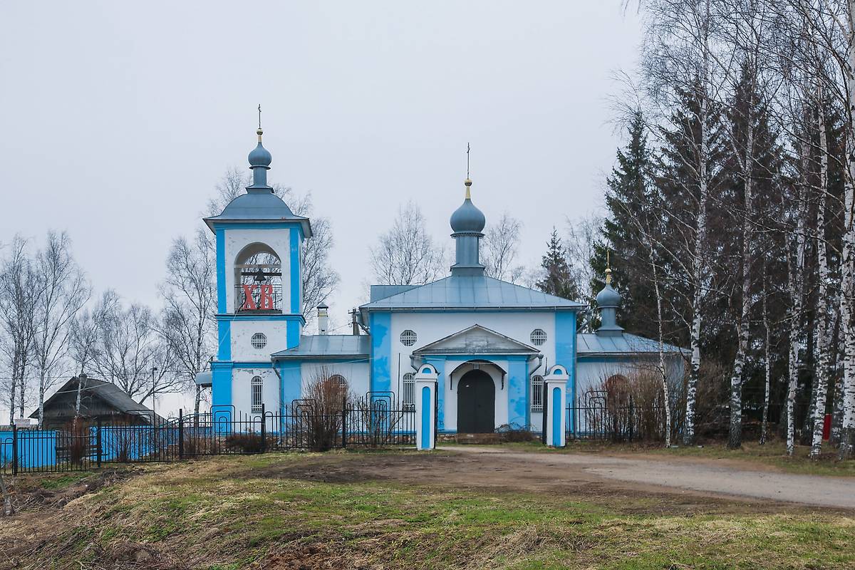 фасады. Церковь Михаила Архангела, Рязанцево (Переславский район и г. Переславль-Залесский, Ярославская область)