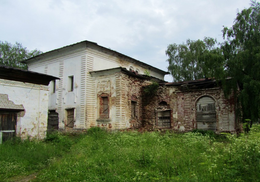 Каргополь. Церковь Сошествия Святого Духа. фасады, вид с северо-запада
