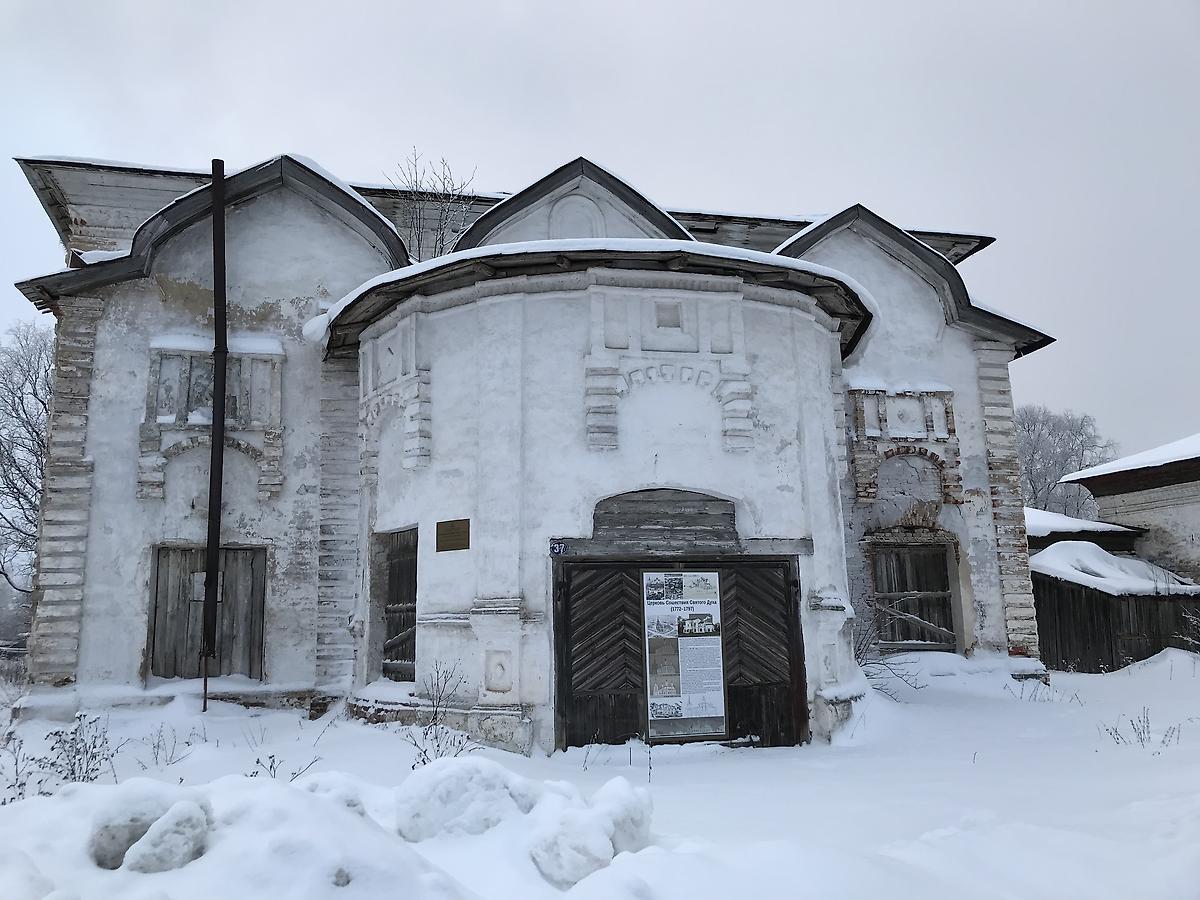 фасады. Церковь Сошествия Святого Духа, Каргополь (Каргопольский район, Архангельская область)