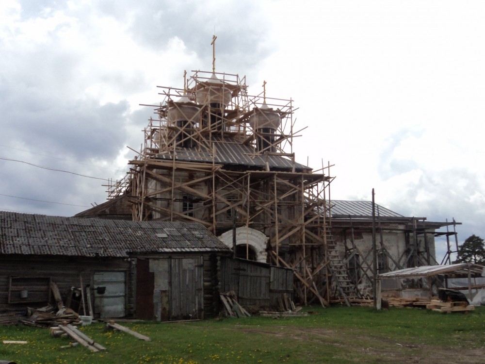 Церковь Успения Пресвятой Богородицы, Вершинино (Плесецкий район, Архангельская область). дополнительная информация, Реставрация церкви