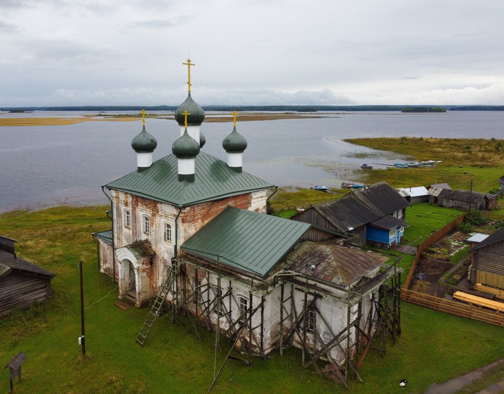 Церковь Успения Пресвятой Богородицы, Вершинино (Плесецкий район, Архангельская область). фасады