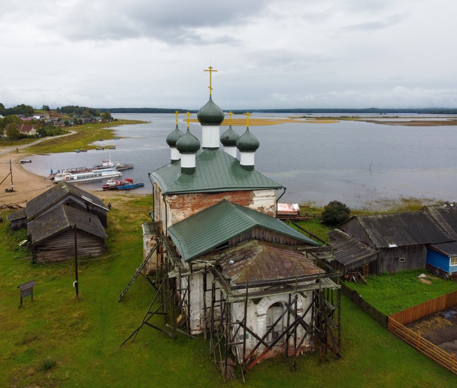 Церковь Успения Пресвятой Богородицы, Вершинино (Плесецкий район, Архангельская область). фасады