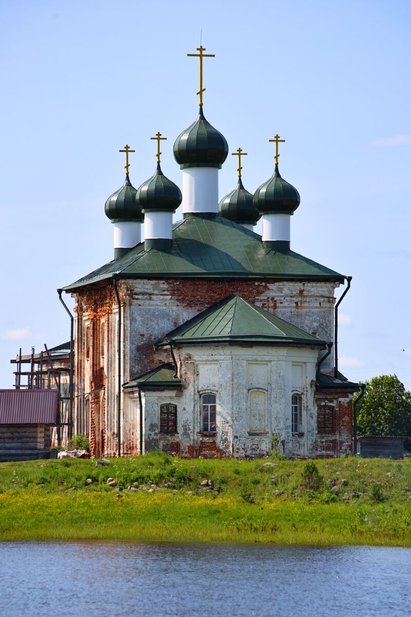 Церковь Успения Пресвятой Богородицы, Вершинино (Плесецкий район, Архангельская область). фасады