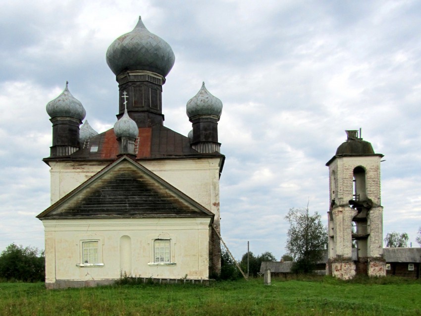 Церковь Параскевы Пятницы, Измайловская (Кенорецкая) (Плесецкий район, Архангельская область). фасады, вид с востока
