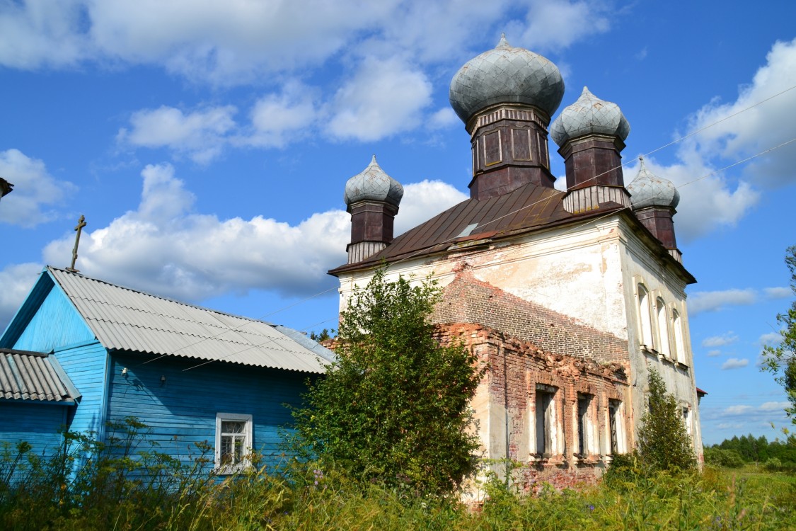 Церковь Параскевы Пятницы, Измайловская (Кенорецкая) (Плесецкий район, Архангельская область). фасады