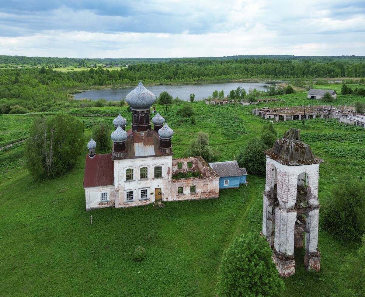 Церковь Параскевы Пятницы, Измайловская (Кенорецкая) (Плесецкий район, Архангельская область). фасады