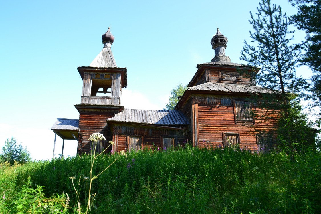 Церковь Илии Пророка, Ведягино (Плесецкий район, Архангельская область). фасады