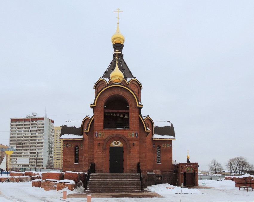 Церковь Преображения Господня, Пирогово (Мытищинский городской округ и гг. Долгопрудный, Лобня, Московская область). фасады