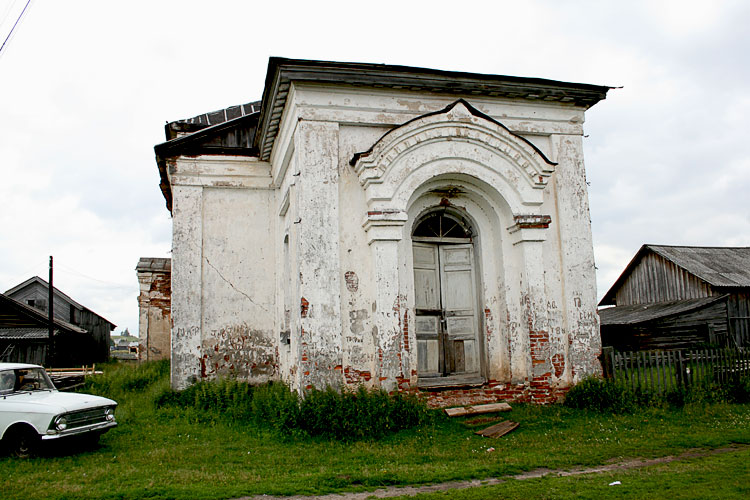 Церковь Успения Пресвятой Богородицы, Вершинино (Плесецкий район, Архангельская область). архитектурные детали