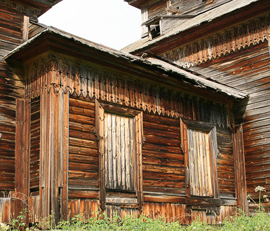 Церковь Илии Пророка, Ведягино (Плесецкий район, Архангельская область). архитектурные детали