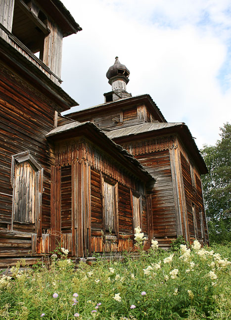 Церковь Илии Пророка, Ведягино (Плесецкий район, Архангельская область). архитектурные детали