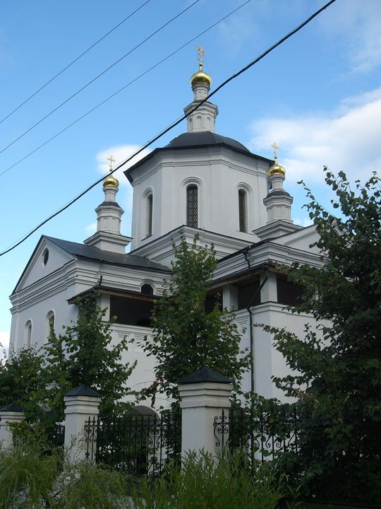 Церковь Троицы Живоначальной, Троицкое (Мытищинский городской округ и гг. Долгопрудный, Лобня, Московская область). фасады