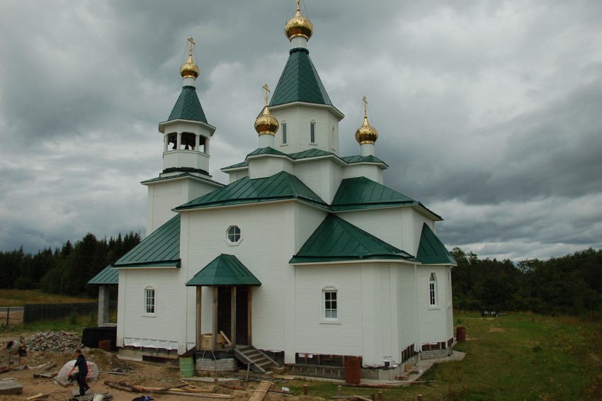 Антоново (Пянда). Церковь Троицы Живоначальной. фасады