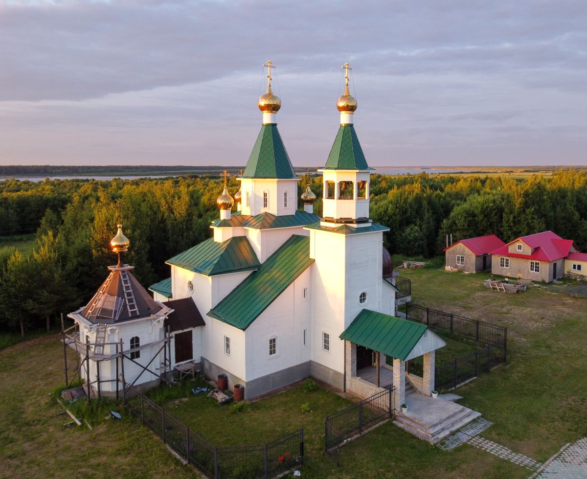 Церковь Троицы Живоначальной, Антоново (Пянда) (Виноградовский район, Архангельская область). фасады