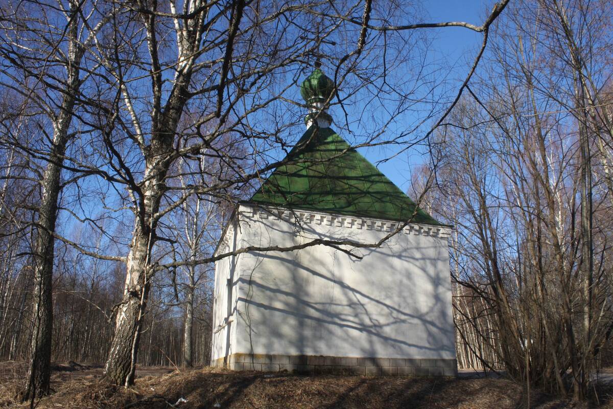 Часовня Михаила Тверского, Бортенево, урочище (Старицкий район, Тверская область). фасады