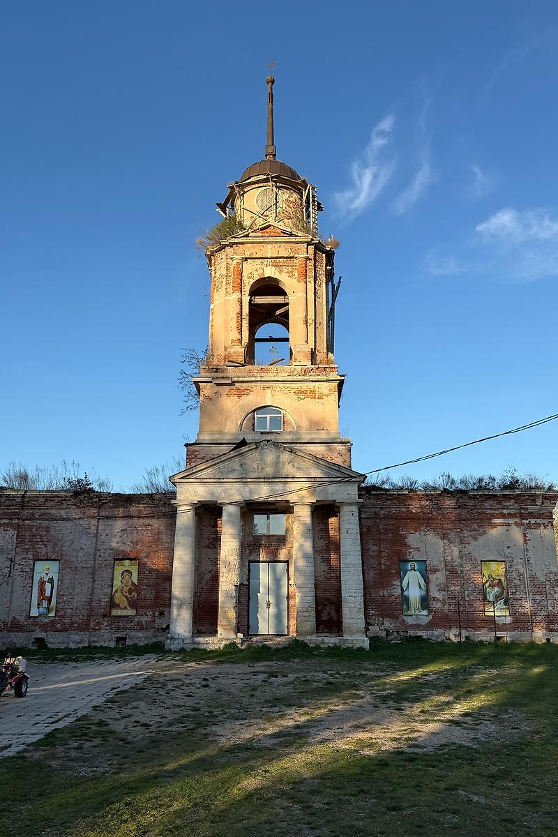 фасады. Церковь Богоявления Господня, Глебово (Старицкий район, Тверская область)