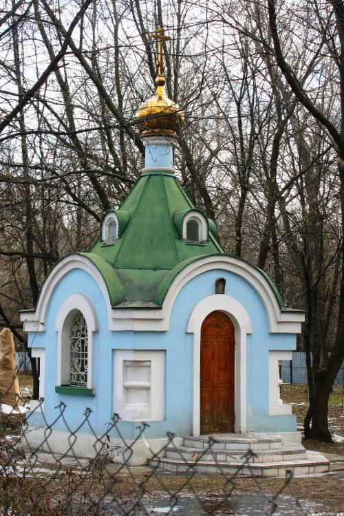 Часовня Владимирской иконы Божией Матери на бывшем Лазаревском кладбище, Мещанский (Центральный административный округ (ЦАО), г. Москва). фасады