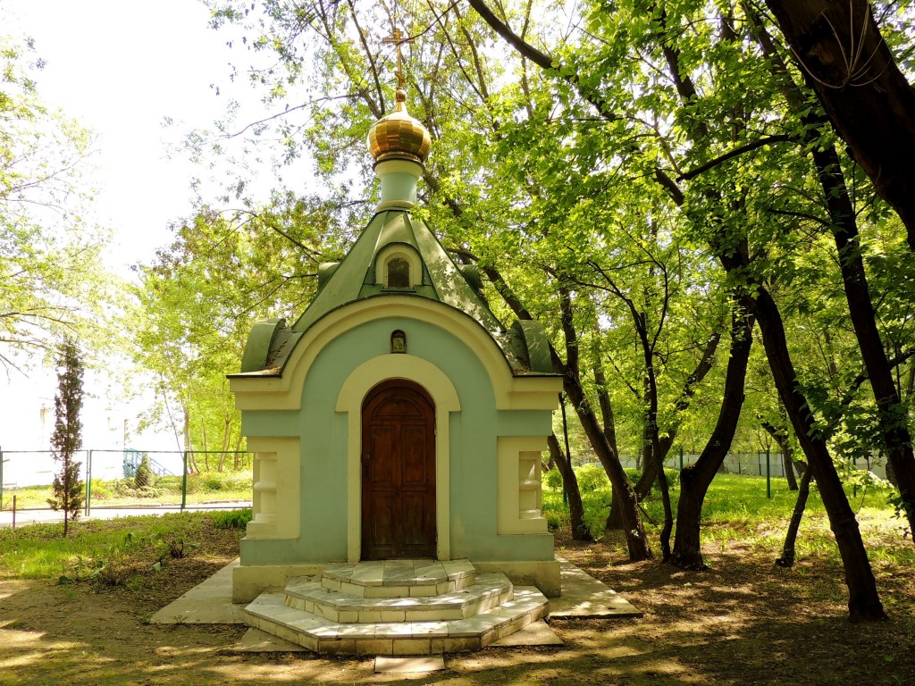 Часовня Владимирской иконы Божией Матери на бывшем Лазаревском кладбище, Мещанский (Центральный административный округ (ЦАО), г. Москва). фасады