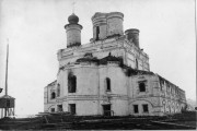 Спасо-Каменный Преображенский монастырь. Собор Преображения Господня, Вид с северо-востока. Фото 1925 г. в сборнике «Древнерусское и поствизантийское искусство». М. 2005 г., с. 77.<br>, Каменный, остров, Усть-Кубинский район, Вологодская область