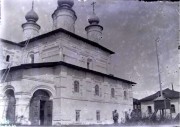 Спасо-Каменный Преображенский монастырь. Собор Преображения Господня, Вид с юго-западной стороны. Фото первой трети XX в. из коллекции ГНИМА. (ГК № 28845155)<br>, Каменный, остров, Усть-Кубинский район, Вологодская область