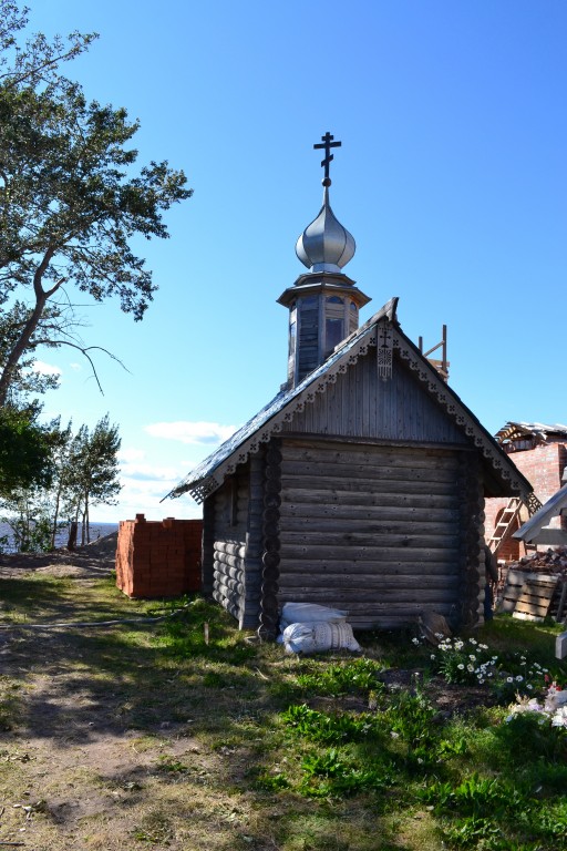 Каменный, остров. Спасо-Каменный Преображенский монастырь. Часовня всех Вологодских Святых. фасады