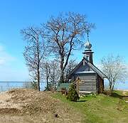 Каменный, остров. Спасо-Каменный Преображенский монастырь. Часовня всех Вологодских Святых