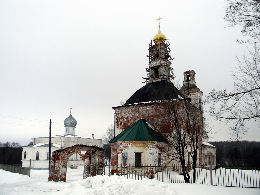 Храмовый комплекс. Церкви Илии Пророка и Рождества Пресвятой Богородицы, Зимёнки (Шуйский район, Ивановская область). фасады