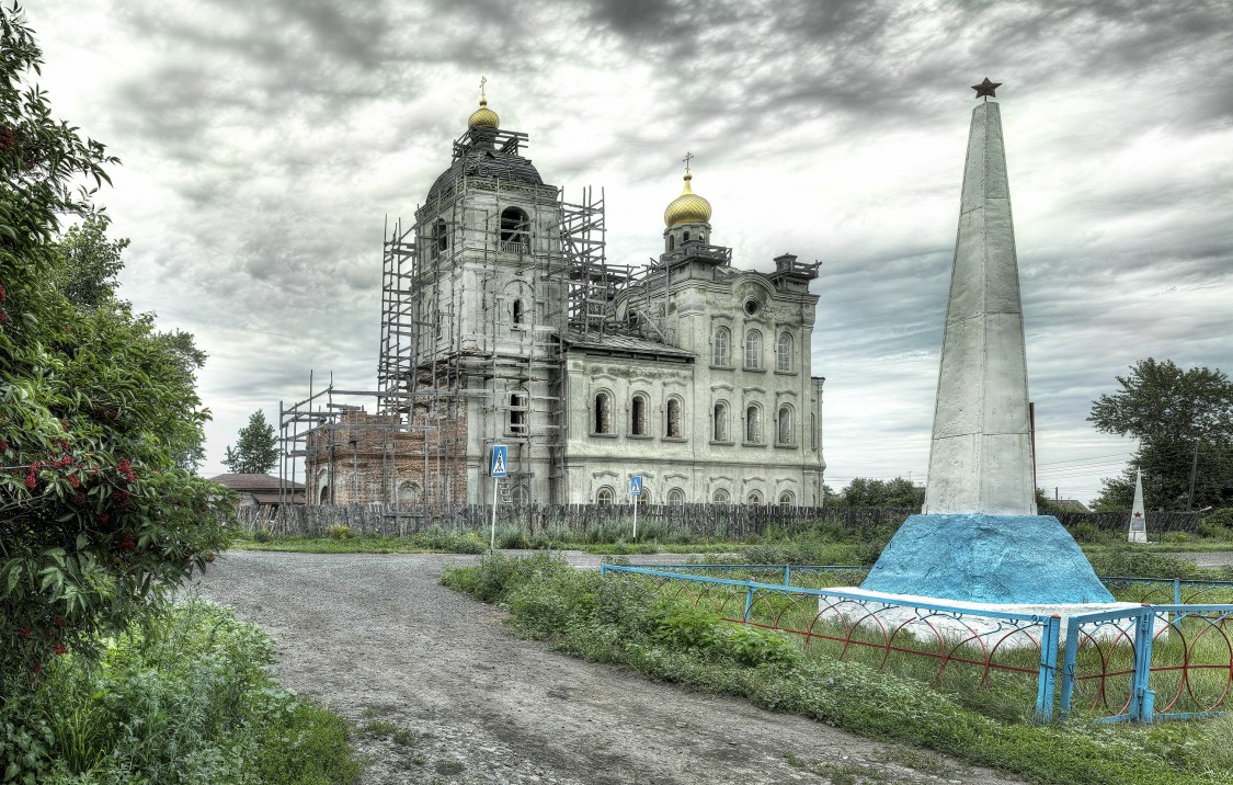 Церковь Савватия Соловецкого и Николая Чудотворца, Усть-Суерское (Белозерский район, Курганская область). документальные фотографии